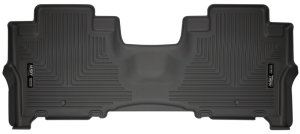 Lincoln Navigator Floor Mats - Rear - Husky Liners - WeatherBeater - Black - `18-`19